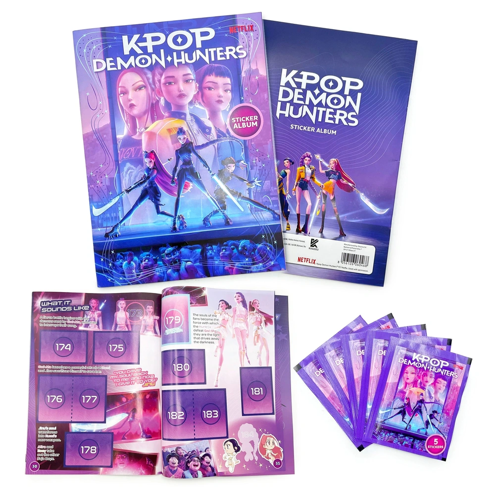 TWK60321 STICKERS K-POP DEAMON HUNTERS ALBUM 4