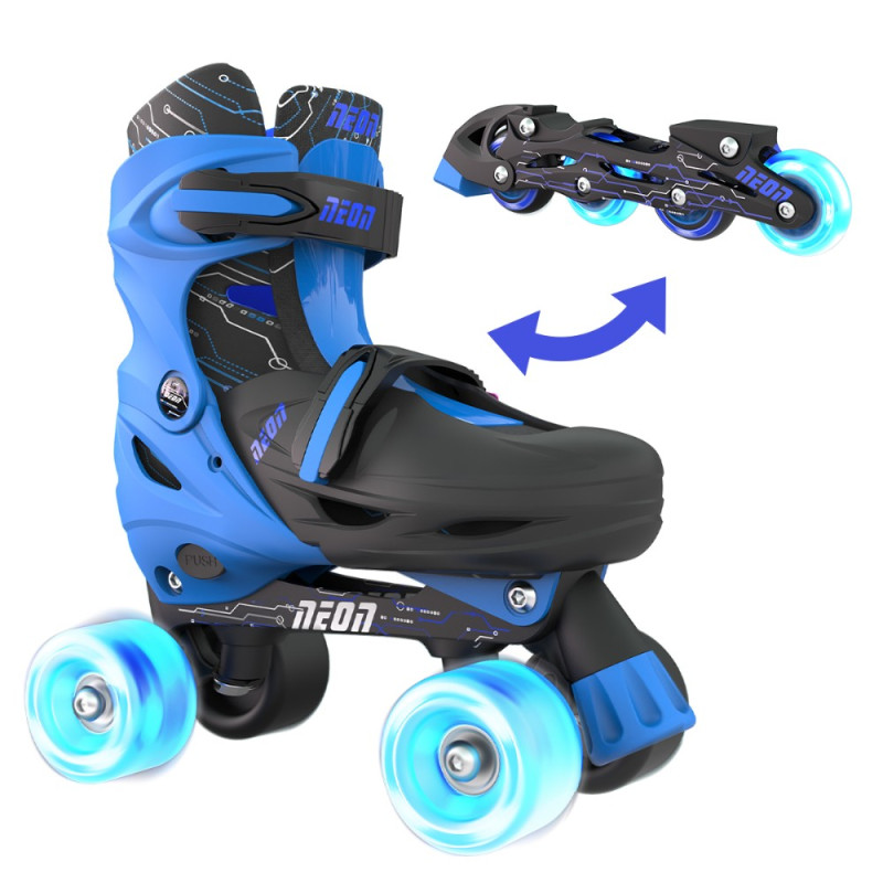 NC46B4 NEON COMBO ROLER ( 30-33) BLUE 1